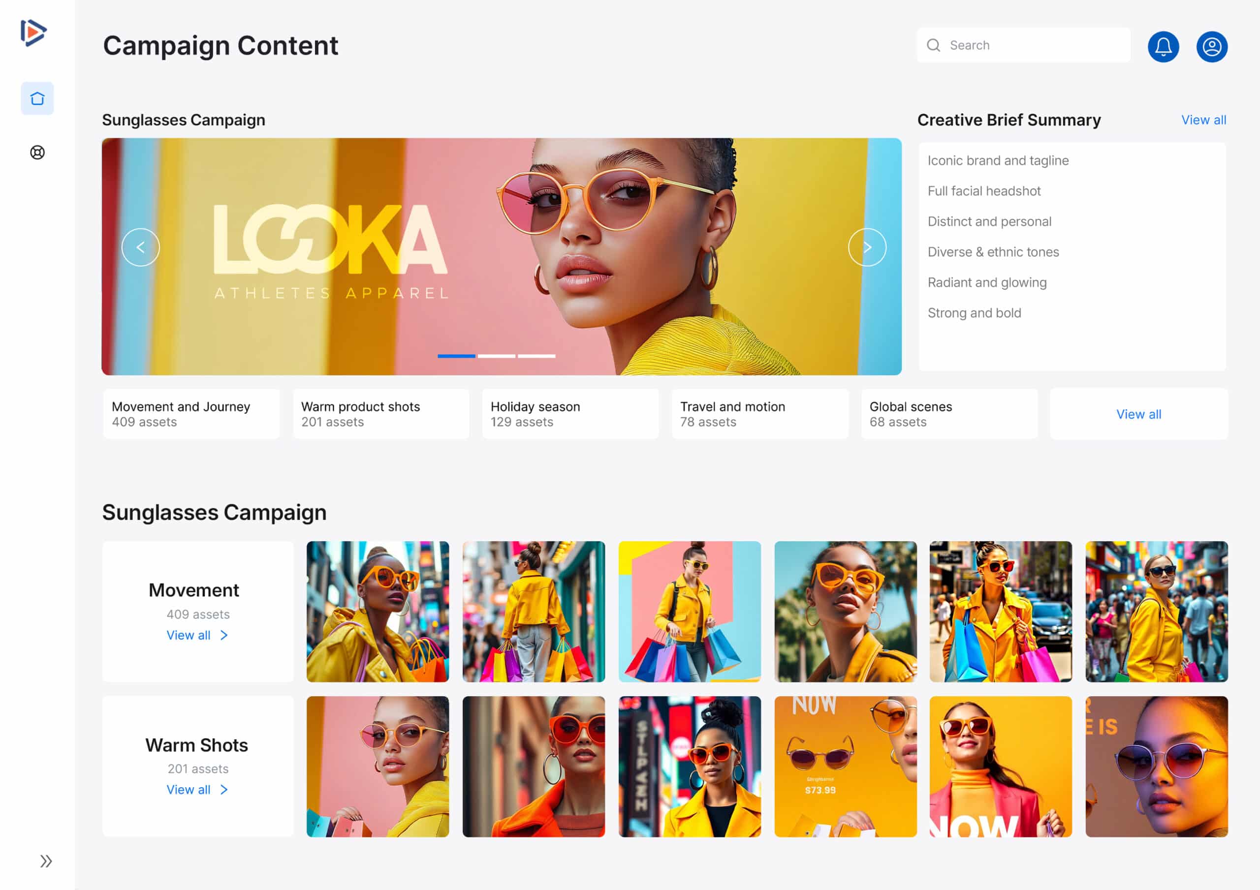 content intelligence platform unified search dashboard